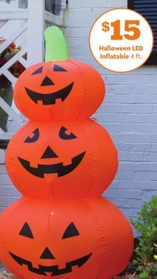 Family Dollar Halloween led inflatable offer