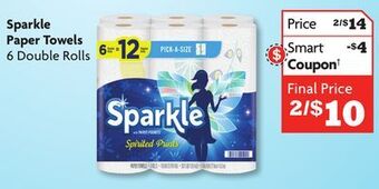 Family Dollar Sparkle paper towels offer