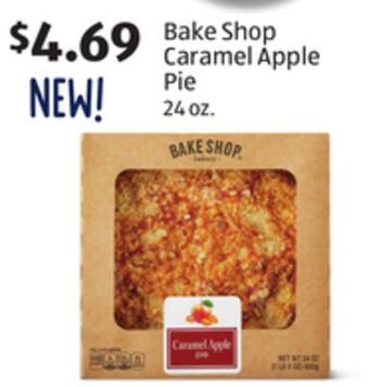Aldi Bake shop caramel apple pie offer