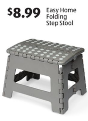 Aldi Easy home folding step stool offer