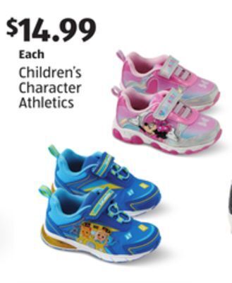 Aldi Children's character athletics offer