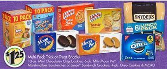 Dollar Tree Multi-pack trick-or-treat snacks offer