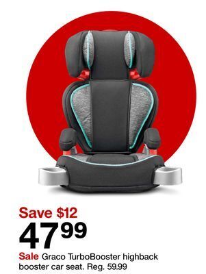 Target Graco turbobooster highback booster car seat offer
