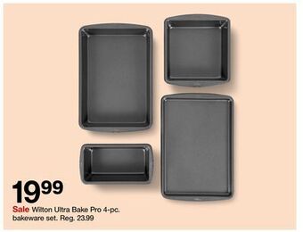 Target Wilton ultra bake pro 4-pc. bakeware set offer