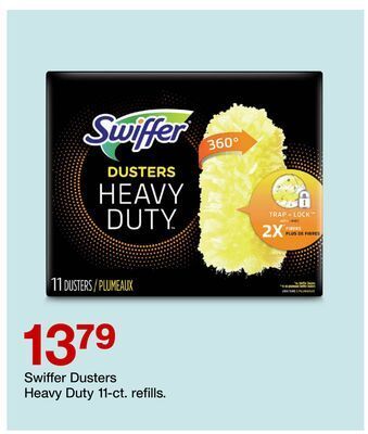 Target Swiffer dusters heavy duty offer