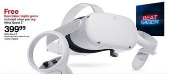 Target Meta quest 2 advanced all-in-one virtual reality headset offer