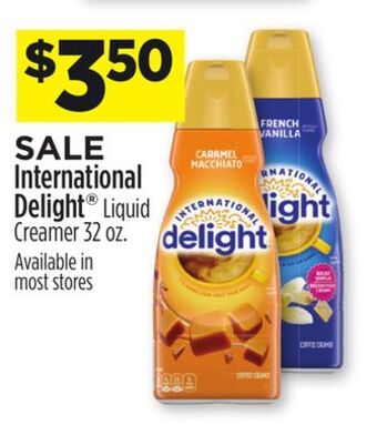 Dollar General International delight® liquid creamer offer