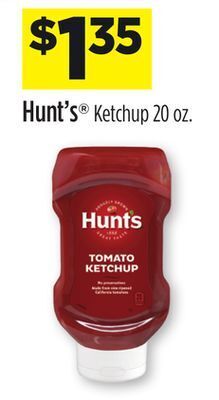 Dollar General Hunt's® ketchup offer