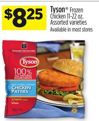 Dollar General Tyson® frozen chicken offer
