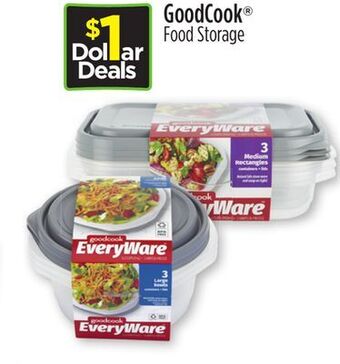 Dollar General Goodcook® food storage offer