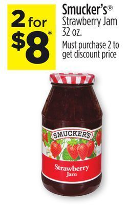 Dollar General Smucker's® strawberry jam offer