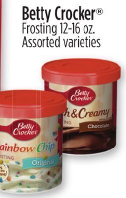 Dollar General Betty crocker® frosting offer