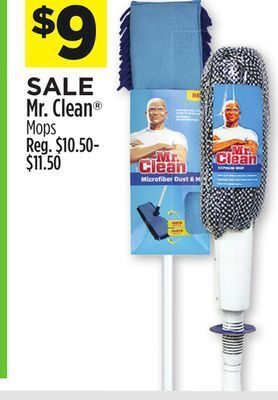 Dollar General Mr. clean® mops offer