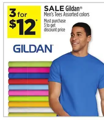 Dollar General Gildan® men's tees offer