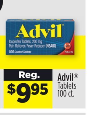 Dollar General Advil® tablets offer