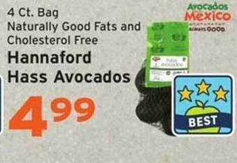 Hannaford Hannaford hass avocados offer