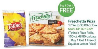 Publix Freschetta Pizza offer