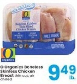 Albertsons O Organics Boneless Skinless Chicken Breast offer