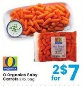 Albertsons O Organics Baby Carrots offer