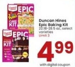 Albertsons Duncan Hines Epic Baking Kit offer