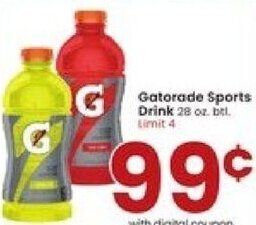 Albertsons Gatorade Sports Drink offer