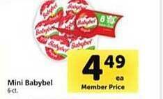 Safeway Mini babybel offer