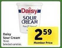 Safeway Daisy sour cream offer