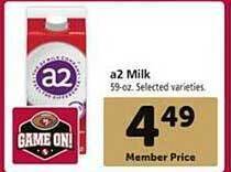 Safeway A2 milk offer