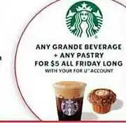 Safeway Grande beverage offer