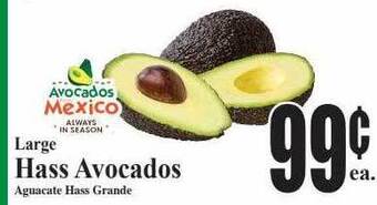 Baja Ranch Hass avocados offer