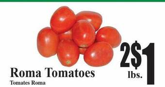 Baja Ranch Roma tomatoes offer