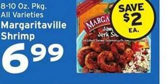 Hannaford Margaritaville shrimp offer