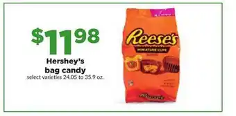 Hy-Vee Hershey's bag candy offer