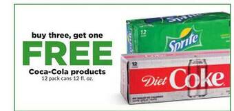 Hy-Vee Coca-cola products offer