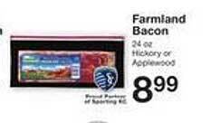 Price Chopper Farmland bacon offer