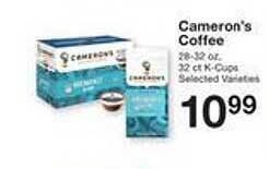 Price Chopper Cameron's coffee offer