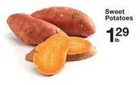 Price Chopper Sweet potatoes offer