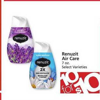 Safeway Renuzit air care offer