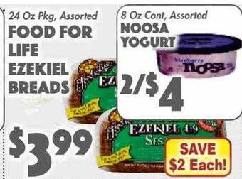 The Food Emporium Food for life ezekiel breads offer