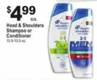 El Rio Grande Head & Shoulders Shampoo or Conditioner offer
