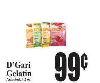 Baja Ranch D'gari gelatin offer