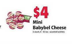 Festival Foods Mini babybel cheese offer