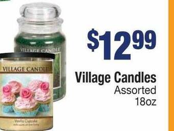 Kinney Drugs Village candles offer