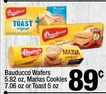 Super King Markets Bauducco wafers marias cookies or toast offer