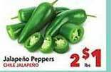 Vallarta Supermarkets Jalapeño peppers offer