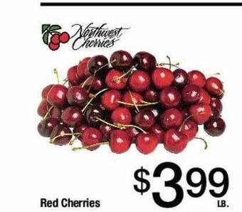 Jons International Red cherries offer