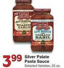 United Supermarkets Silver palate pasta sauce offer