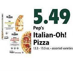 Festival Foods Pep's italian-oh! pizza offer