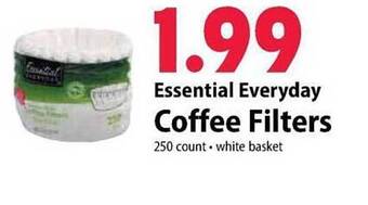 Festival Foods Essential everyday coffee filters offer