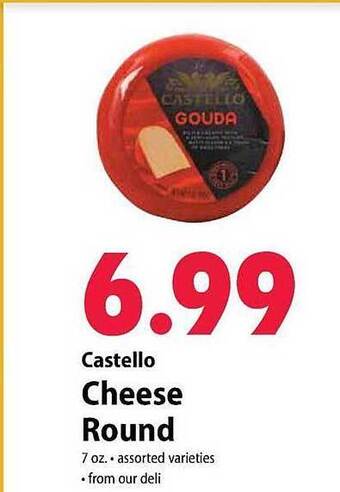 Festival Foods Castello cheese round offer